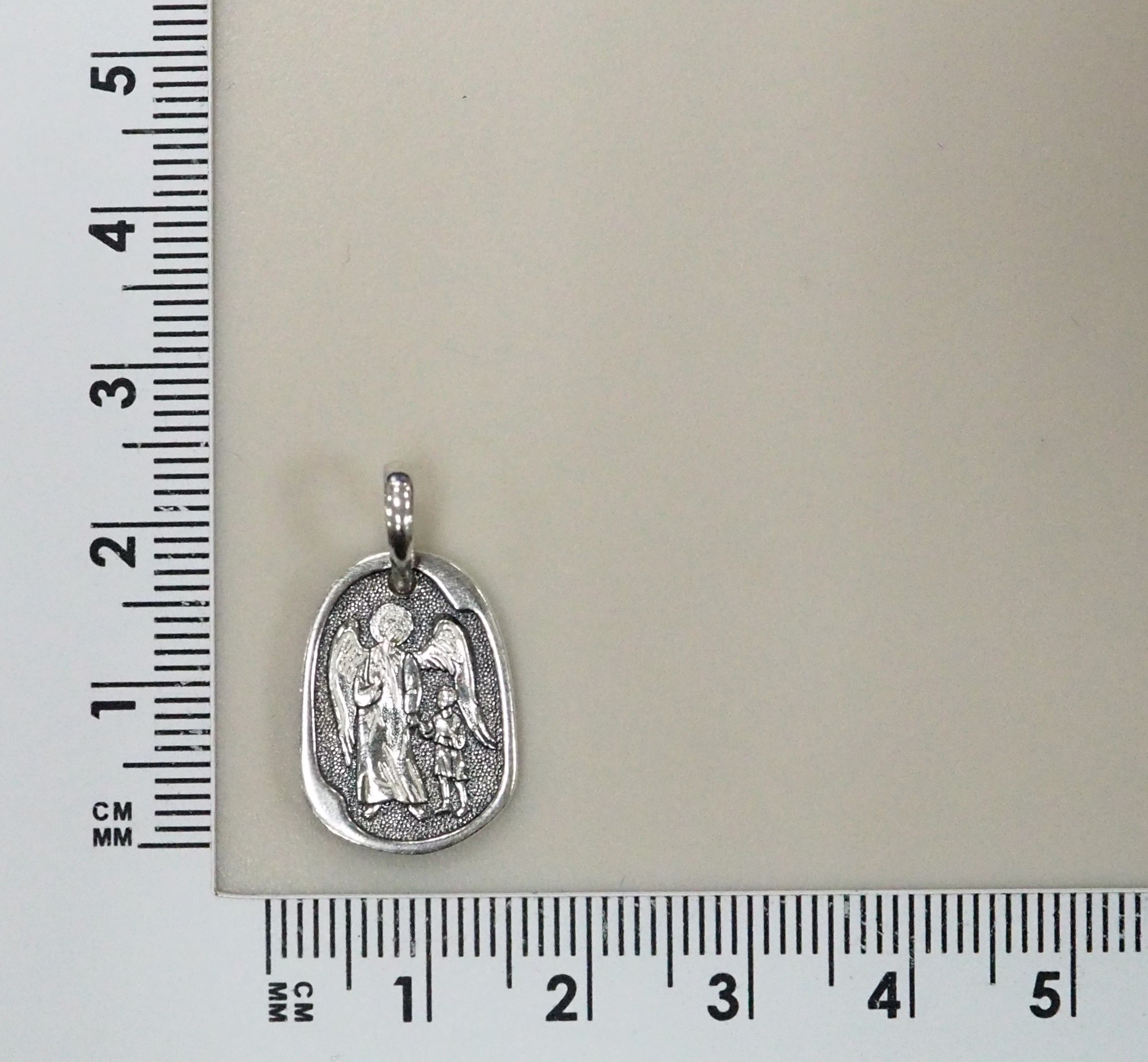 Серебряная подвеска "Ангел-Хранитель"